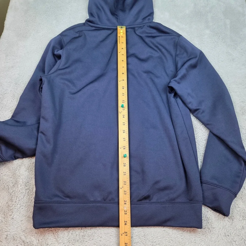 Colosseum Notre Dame Hoodie Mens M Fighting Irish Embroidered Sweatshirt Navy